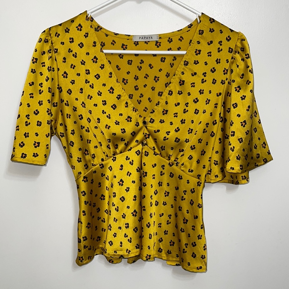 Papaya blouse